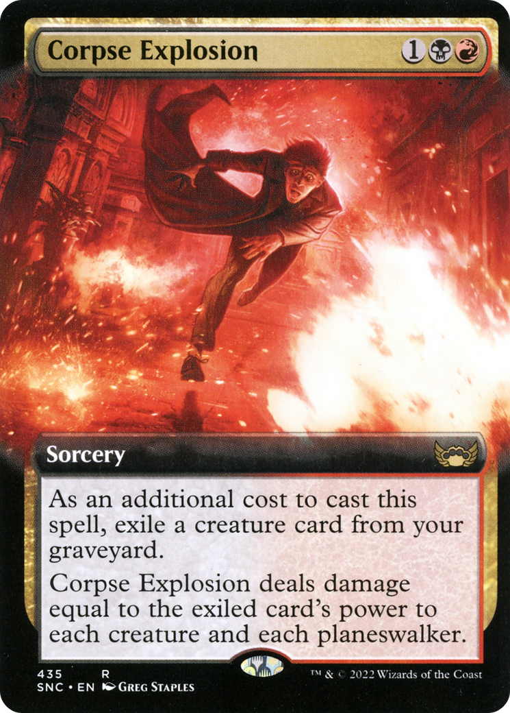 Corpse Explosion (Extended Art) [Streets of New Capenna]-1