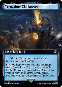 Trenzalore Clocktower (Extended Art) (Surge Foil) (WHO-1054) - Doctor Who: (Extended Art) Foil-1