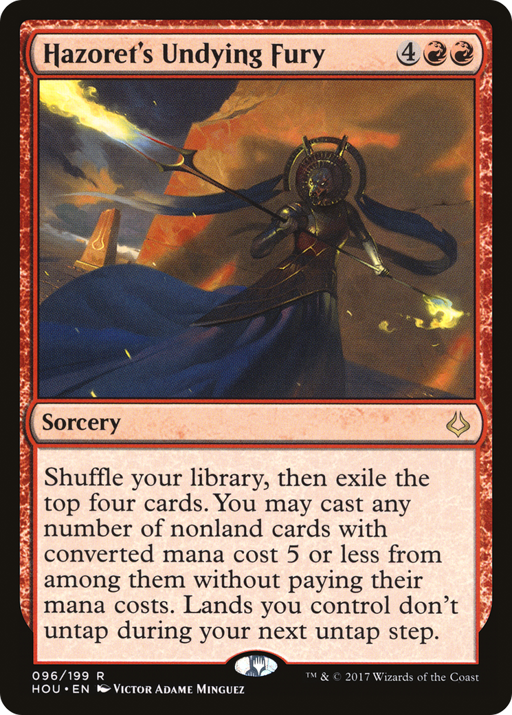 Hazoret's Undying Fury [Hour of Devastation]-1