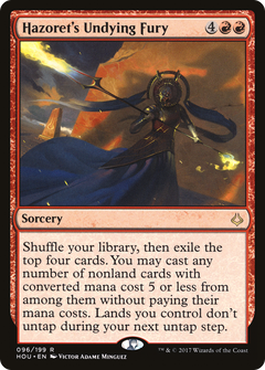 Hazoret's Undying Fury [Hour of Devastation]-1