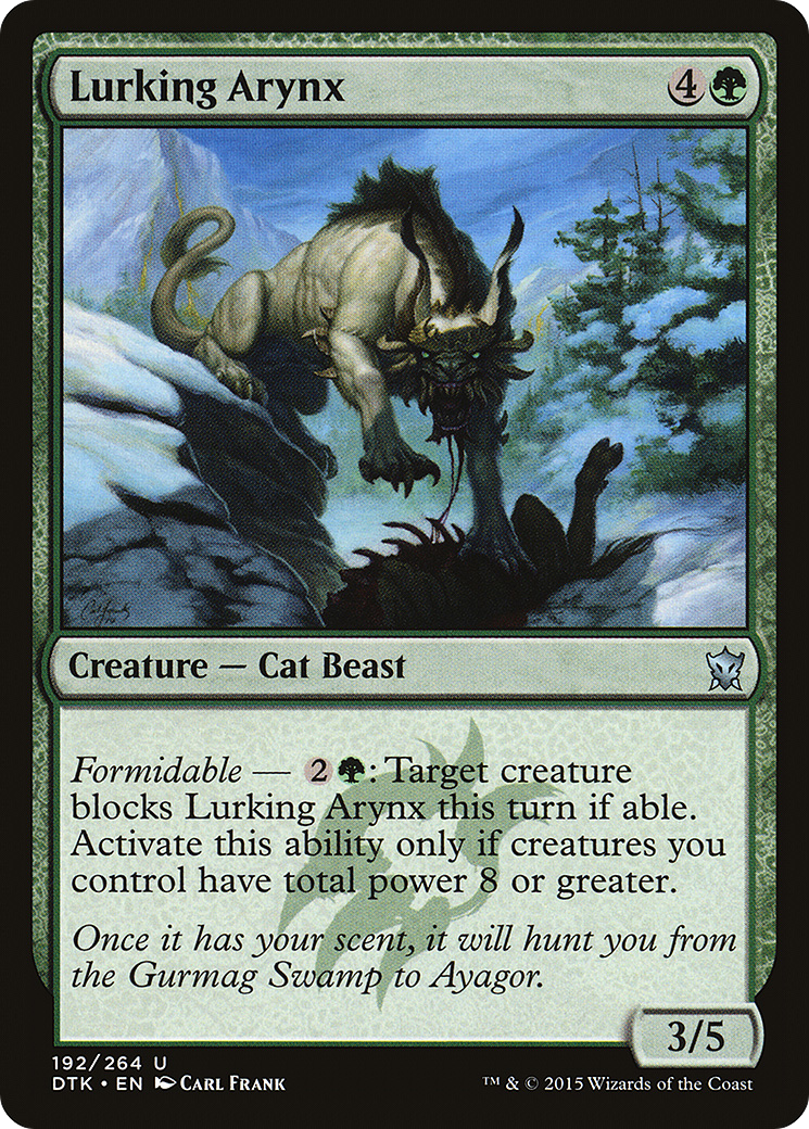 Lurking Arynx [Dragons of Tarkir]-1