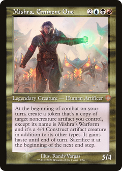 Mishra, Eminent One (001) (Retro) [The Brothers' War Commander]-1