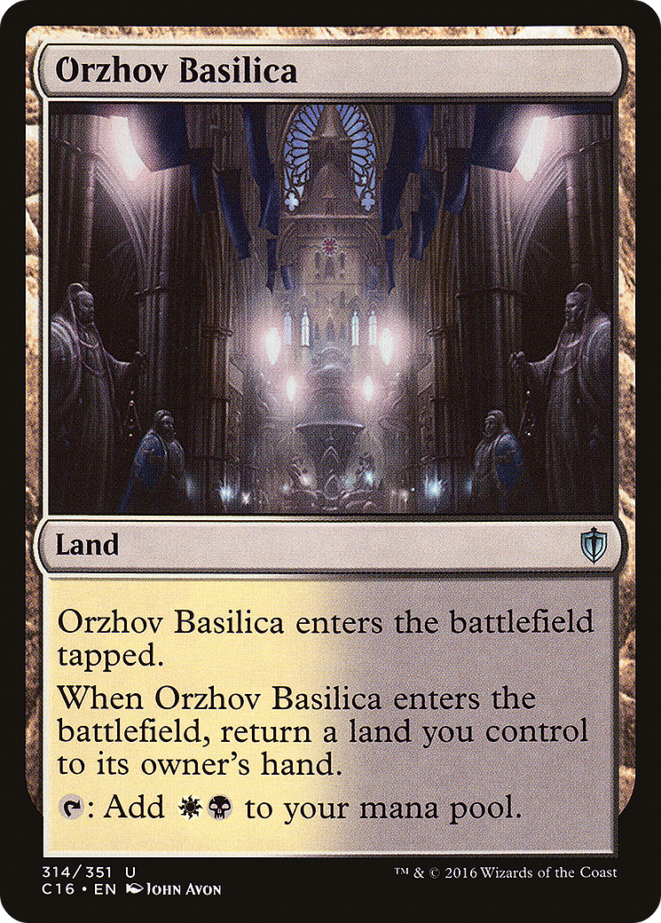 Orzhov Basilica [Commander 2016]-1