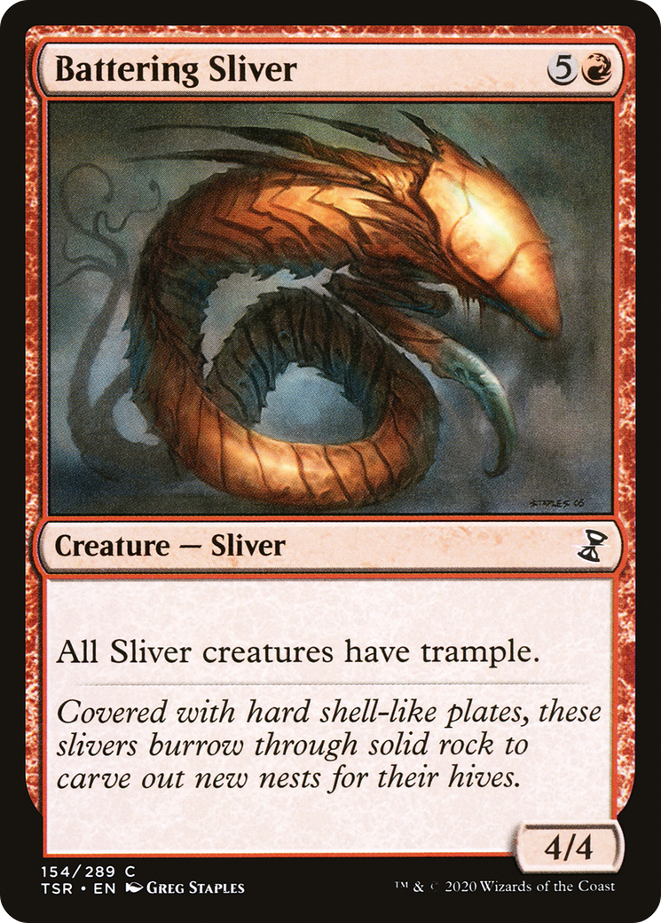 Battering Sliver [Time Spiral Remastered]-1