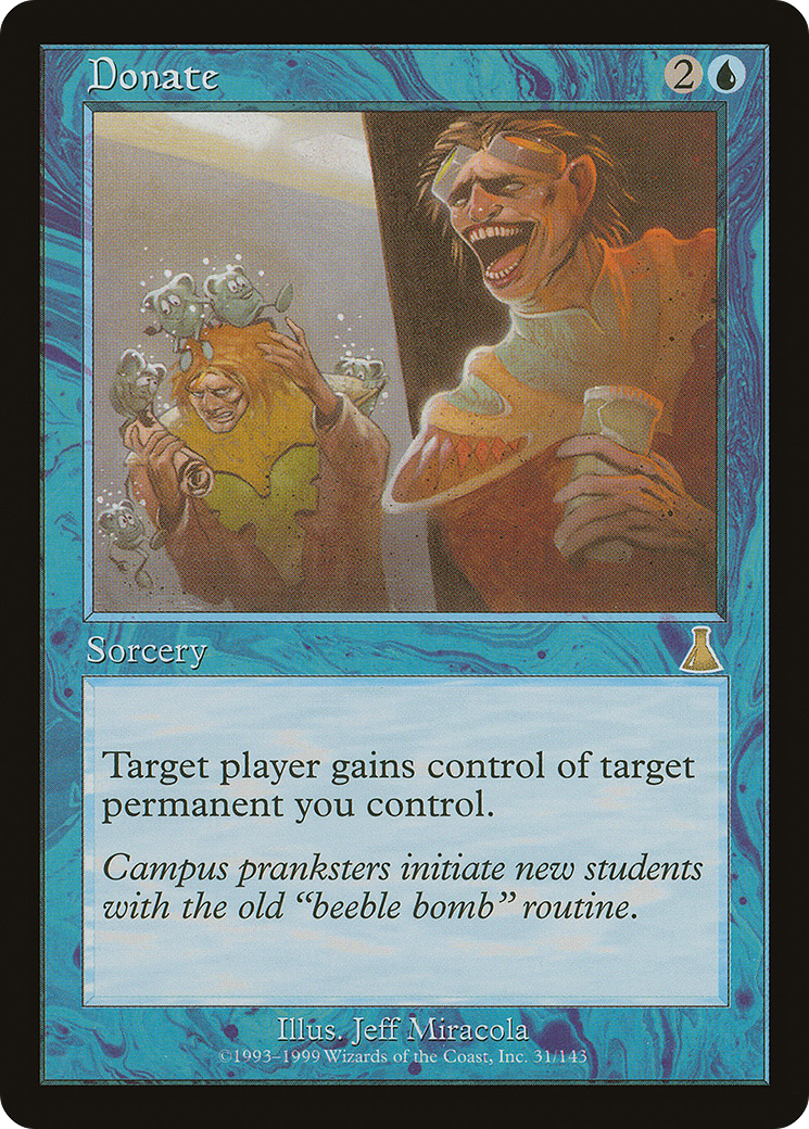 Donate [Urza's Destiny]-1