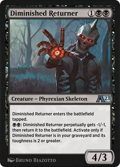 Diminished Returner (YDMU-009) - Alchemy: Dominaria-1