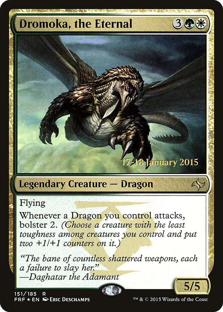 Dromoka, the Eternal [Fate Reforged Prerelease Promos]-1