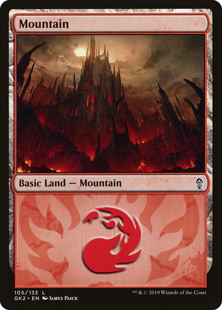 Mountain (105) [Ravnica Allegiance Guild Kit]-1