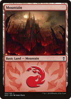 Mountain (105) [Ravnica Allegiance Guild Kit]-1