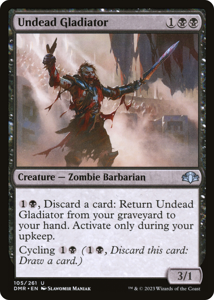 Undead Gladiator (DMR-105) - Dominaria Remastered-1