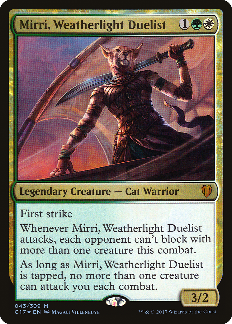 Mirri, Weatherlight Duelist [Commander 2017]-1