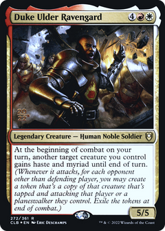 Duke Ulder Ravengard [Commander Legends: Battle for Baldur's Gate Prerelease Promos]-1
