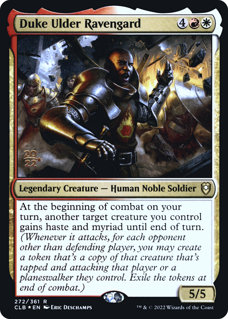 Duke Ulder Ravengard [Commander Legends: Battle for Baldur's Gate Prerelease Promos]-1