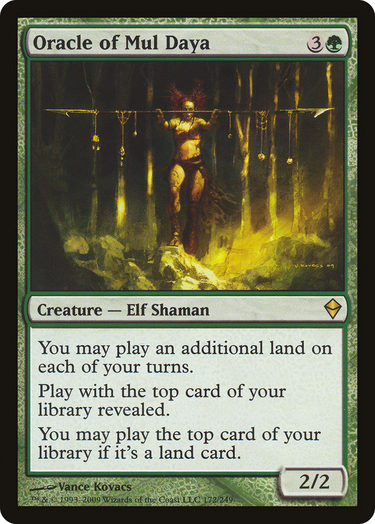 Oracle of Mul Daya [Zendikar]-1