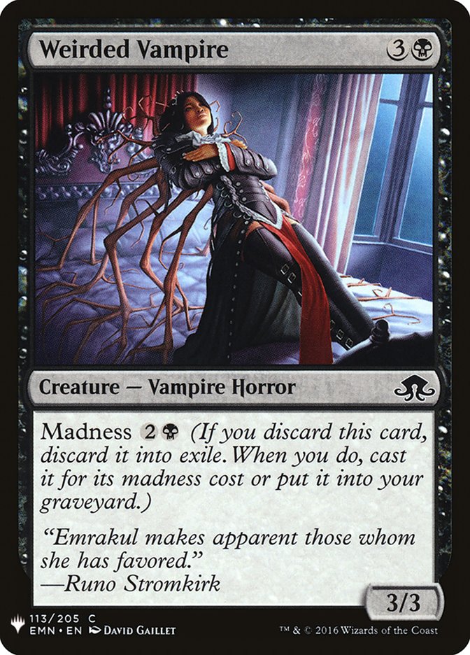 Weirded Vampire [Mystery Booster]-1
