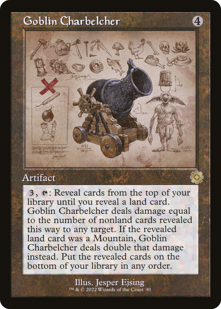 Goblin Charbelcher (Retro Schematic) [The Brothers' War Retro Artifacts]-1