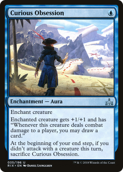 Curious Obsession [Rivals of Ixalan]-1