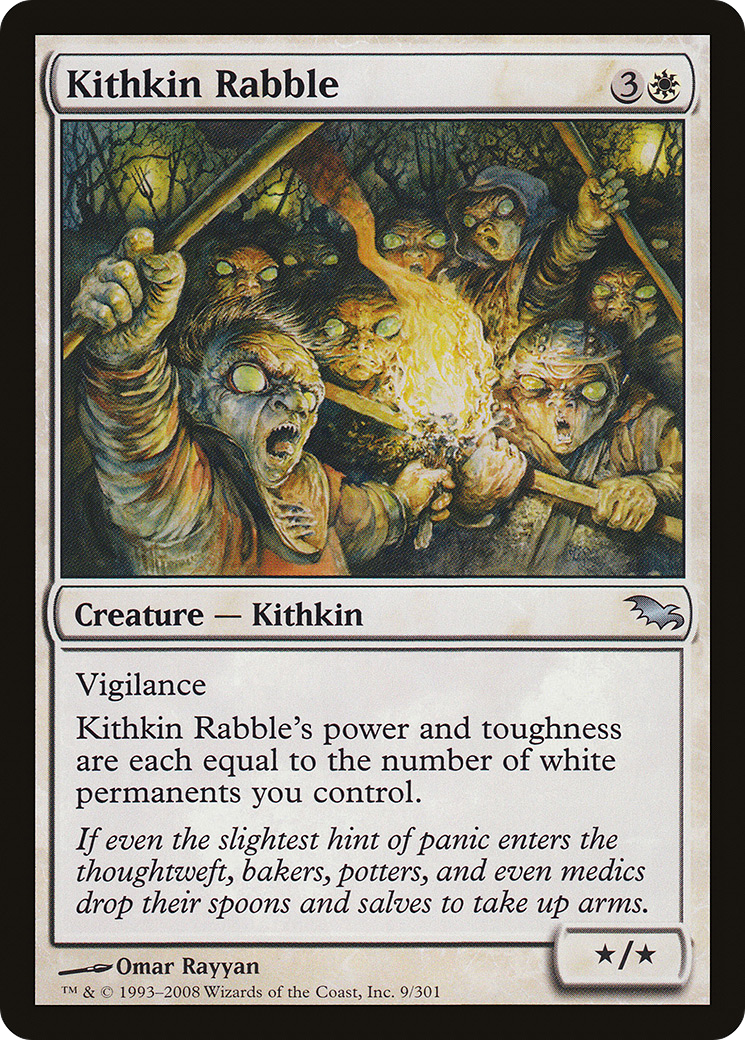 Kithkin Rabble [Shadowmoor]-1