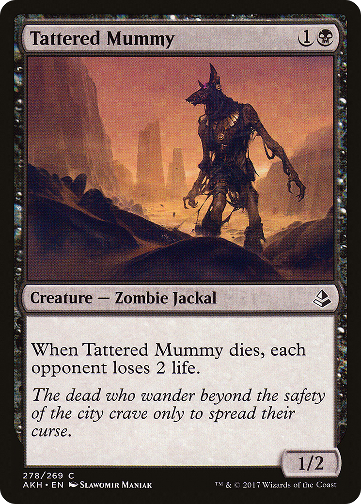 Tattered Mummy [Amonkhet]-1
