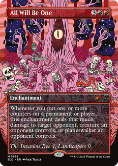 All Will Be One (Rainbow Foil) [Secret Lair Drop Series]-1