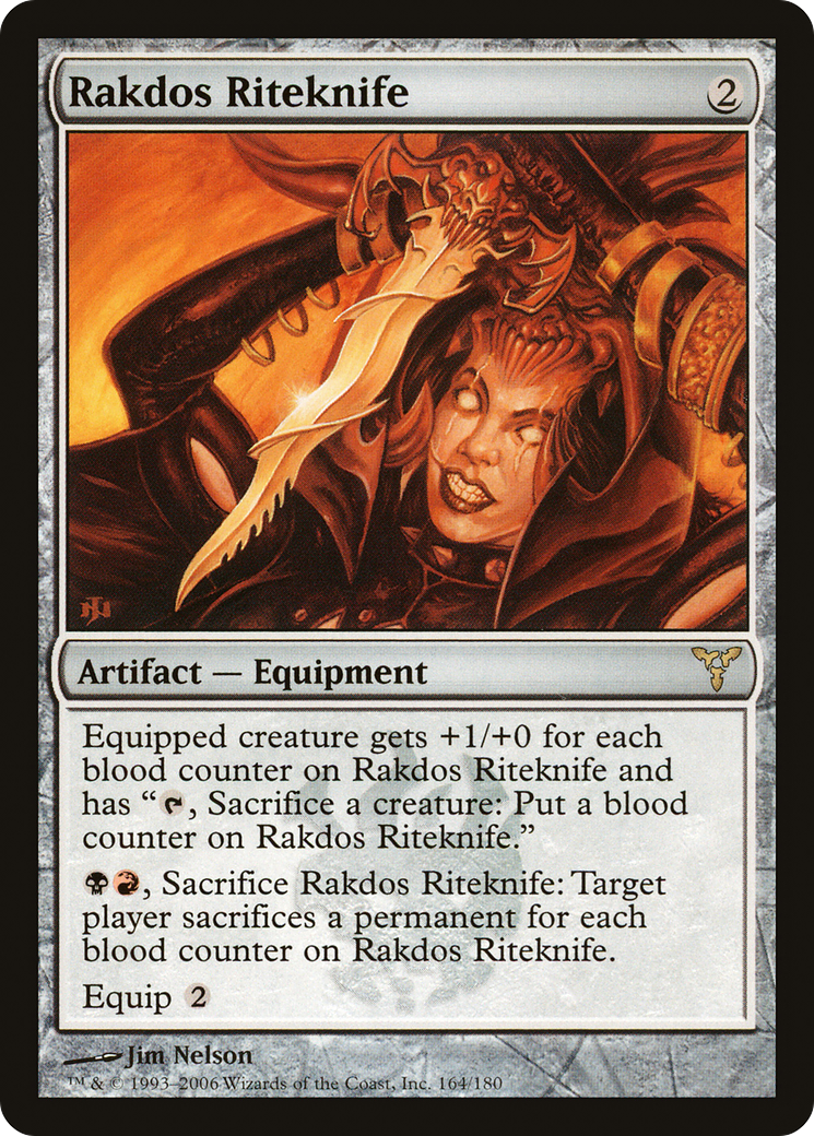 Rakdos Riteknife [Dissension]-1