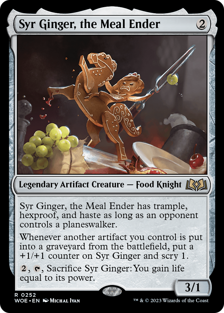 Syr Ginger, the Meal Ender [Wilds of Eldraine]-1