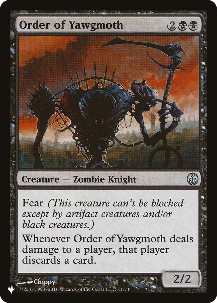 Order of Yawgmoth [The List]-1