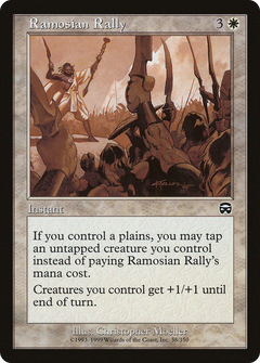 Ramosian Rally [Mercadian Masques]-1