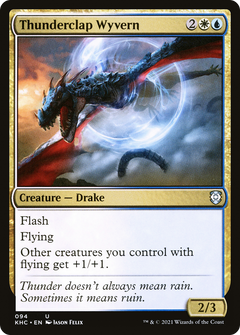 Thunderclap Wyvern [Kaldheim Commander]-1