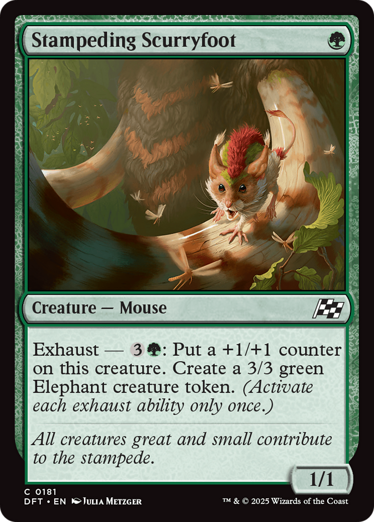 Stampeding Scurryfoot [Aetherdrift]-1