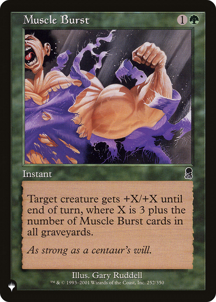 Muscle Burst [The List]-1