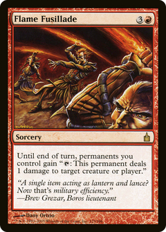 Flame Fusillade [Ravnica: City of Guilds]-1