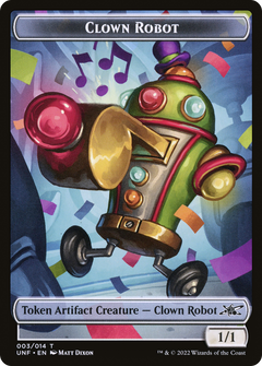 Clown Robot (003) Token [Unfinity Tokens]-1