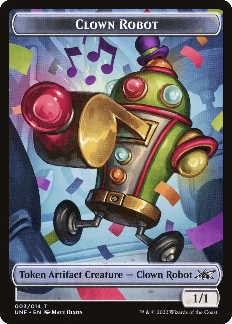 Clown Robot (003) Token [Unfinity Tokens]-1
