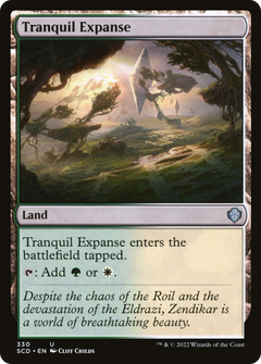 Tranquil Expanse (SCD-330) - Starter Commander Decks-1