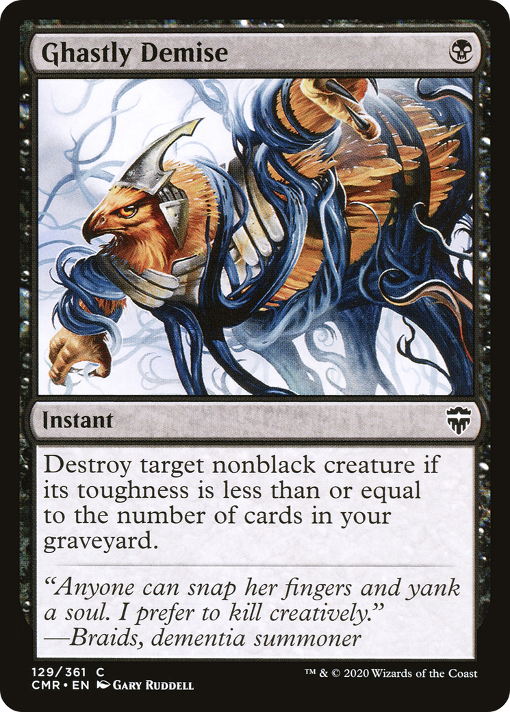 Ghastly Demise [Commander Legends]-1
