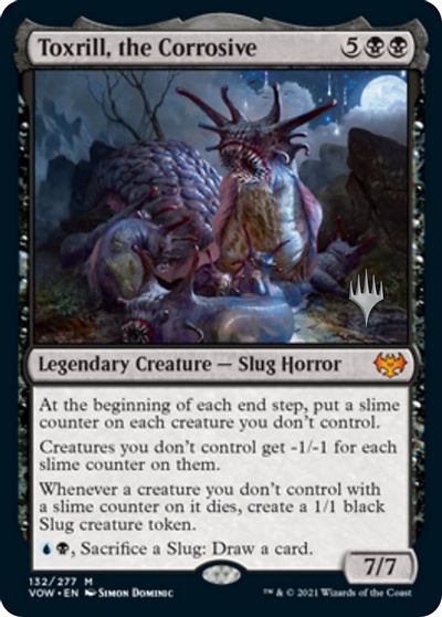Toxrill, the Corrosive (Promo Pack) [Innistrad: Crimson Vow Promos]-1