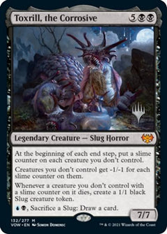 Toxrill, the Corrosive (Promo Pack) [Innistrad: Crimson Vow Promos]-1