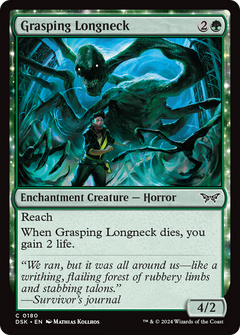 Grasping Longneck [Duskmourn: House of Horror]-1