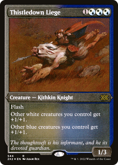 Thistledown Liege (Foil Etched) [Double Masters 2022]-1