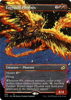 Everquill Phoenix (Showcase) [Ikoria: Lair of Behemoths]-1