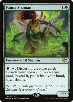 Fauna Shaman (Promo Pack) [The Brothers' War Promos]-1