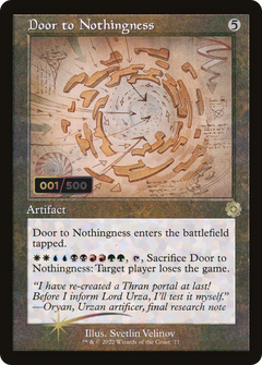 Door to Nothingness (Retro Schematic) (Serialized) [The Brothers' War Retro Artifacts]-1