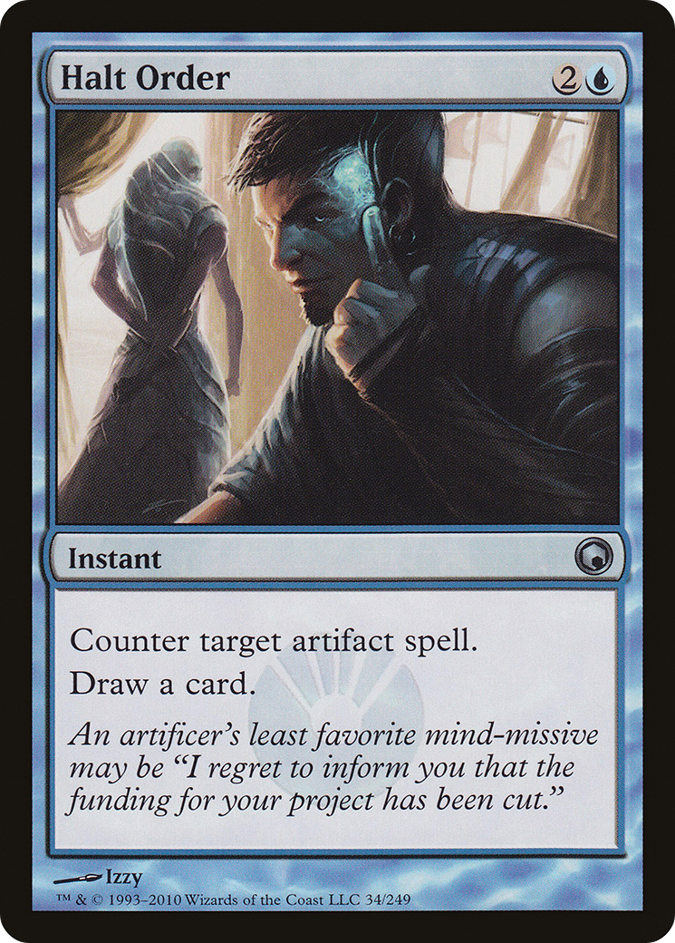 Halt Order [Scars of Mirrodin]-1