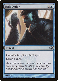 Halt Order [Scars of Mirrodin]-1