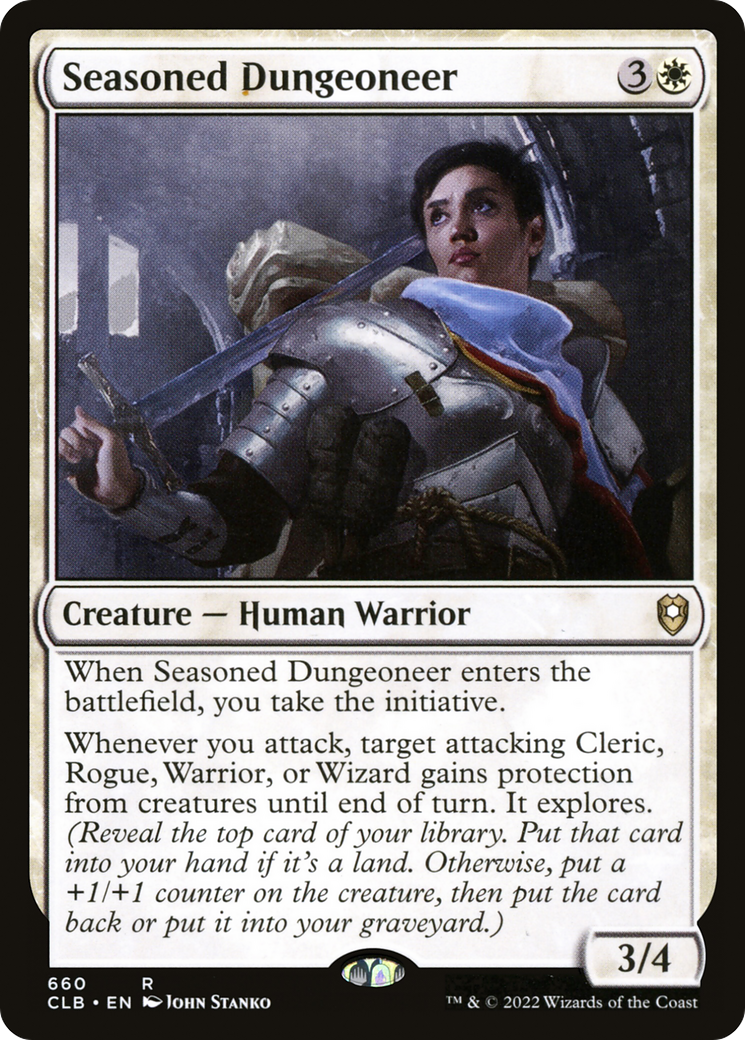 Seasoned Dungeoneer [Commander Legends: Battle for Baldur's Gate]-1