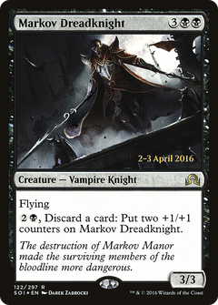 Markov Dreadknight [Shadows over Innistrad Prerelease Promos]-1
