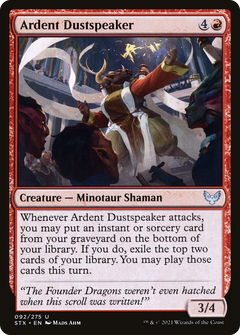 Ardent Dustspeaker [Strixhaven: School of Mages]-1