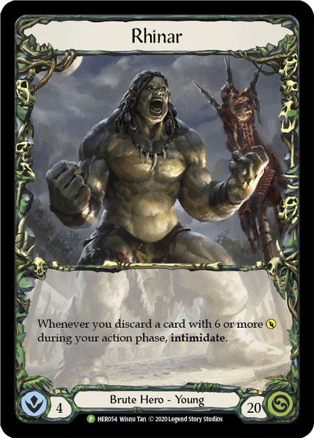 Rhinar [HER054] (Promo)  Cold Foil-1