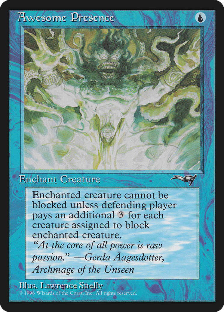 Awesome Presence (Creature Side) [Alliances]-1